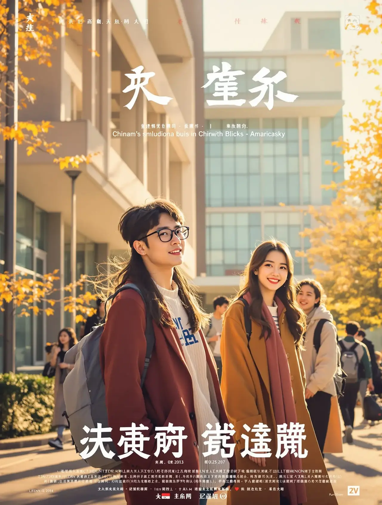 我的同桌是学霸 封面海报 - AI短剧